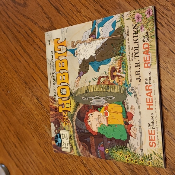 Other Vintage The Hobbit Read Along Record Story Book Poshmark
